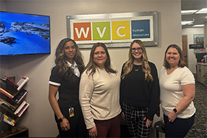 Ari Williams and her staff at West Valley City Ari Williams and her staff at West Valley City