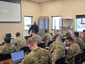 Alfredo Harris briefing the Salt Lake City Recruiting Company on PaYS Alfredo Harris briefing the Salt Lake City Recruiting Company on PaYS