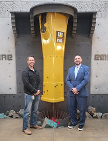 Matthew DePaul and Roy at Empire Cat