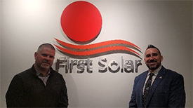 Eric Johson, First Solar, and Roy Eric Johson, First Solar, and Roy