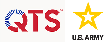 QTS and US ARMY logos QTS and US ARMY logos