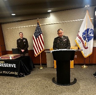 LTC Luna providing remarks