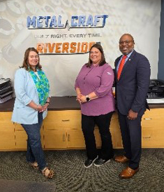 Ms. Reid and Ms. Toner, Metal Craft and Samuel 