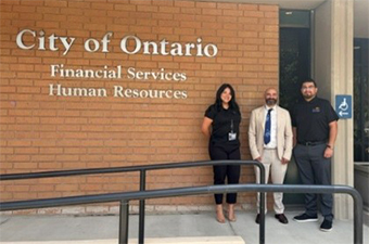 Alfredo meets with Ms. Rodriguez and Mr. Sanchez, City of Ontario Alfredo meets with Ms. Rodriguez and Mr. Sanchez, City of Ontario