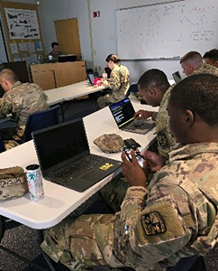 North Florida University Cadets register for Army PaYS