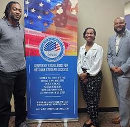 Victor Fleming pictured with Antwan Hill and Nikki Whitaker Victor Fleming pictured with Antwan Hill and Nikki Whitaker