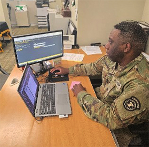 SFC Brandon Simpson registers for PaYS SFC Brandon Simpson registers for PaYS
