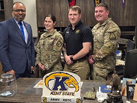 Samuel Armstrong. MAJ Lauren Meyers, SSG Alex Crawford, and SSG Brent Wright