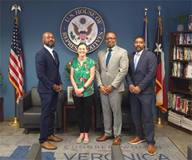 The PaYS Team and Texas 16th Congressional District Director Emily Loya 